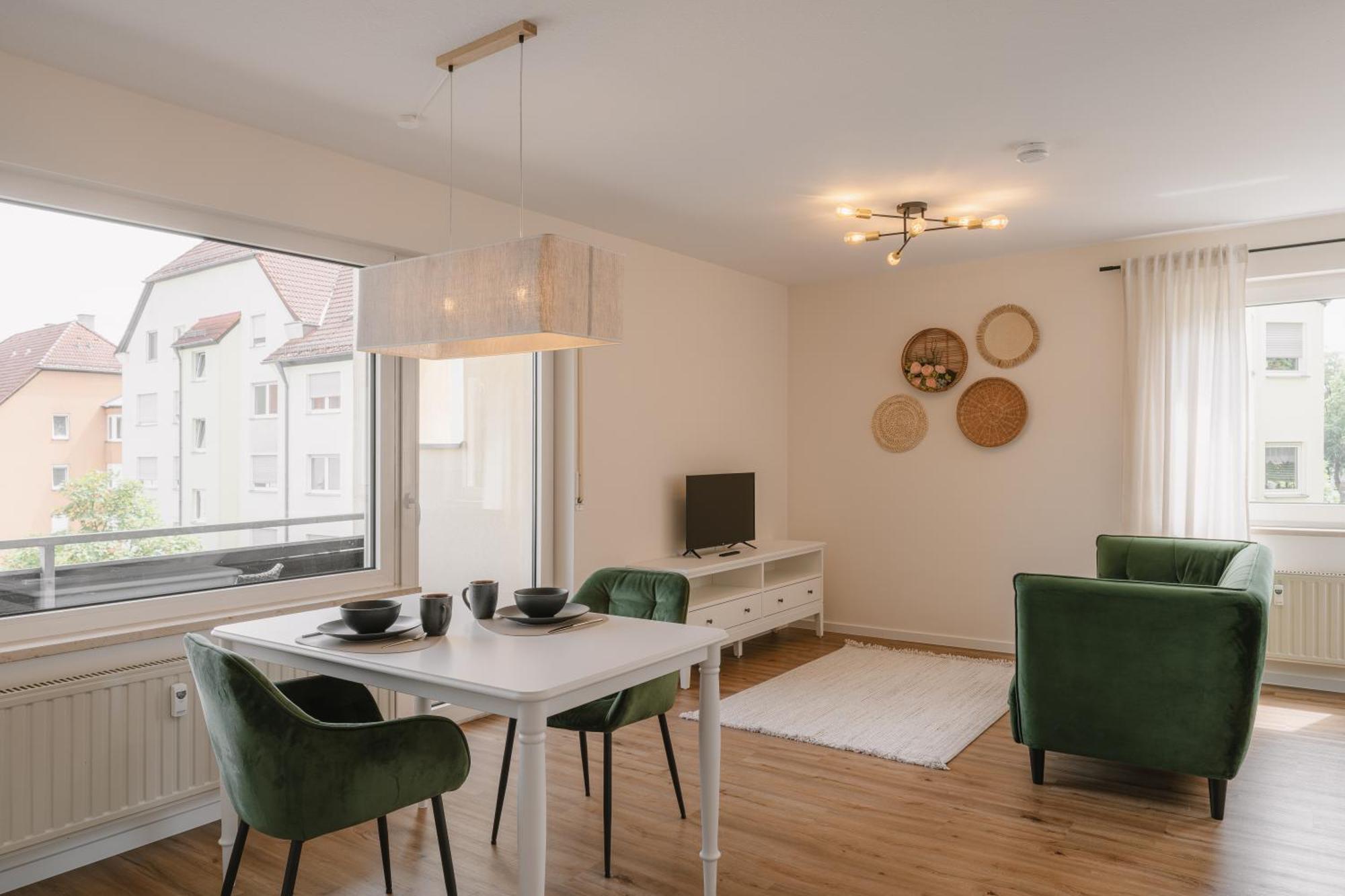 Exklusiv & Zentral: 1-Zi. Apartment Mit Balkon Stellplatz Bayreuth Eksteriør billede
