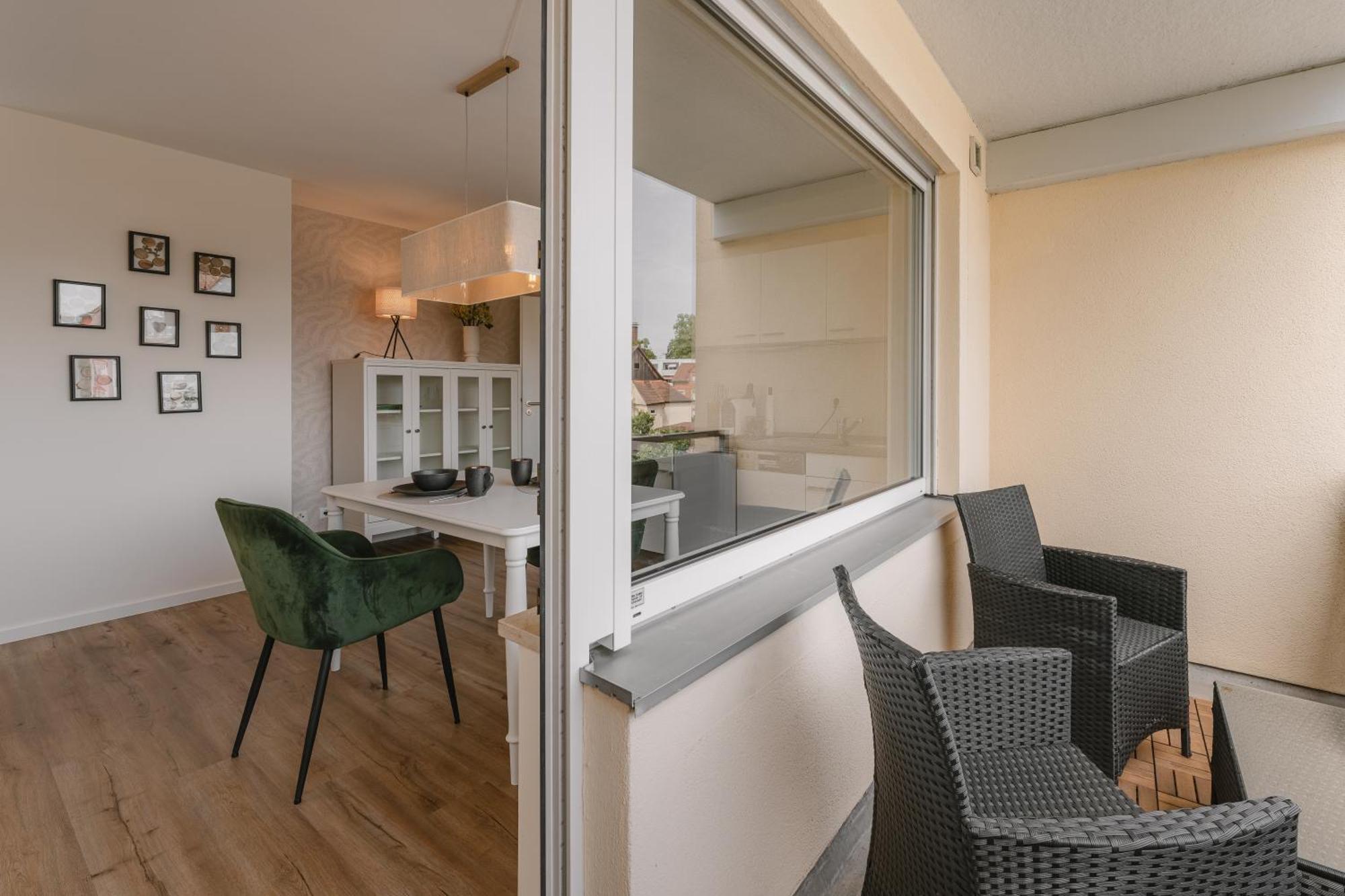 Exklusiv & Zentral: 1-Zi. Apartment Mit Balkon Stellplatz Bayreuth Eksteriør billede
